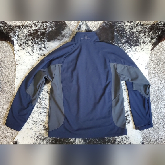 Free Country Men's Blue and Gray Performance Jacket - Picture 2 of 4